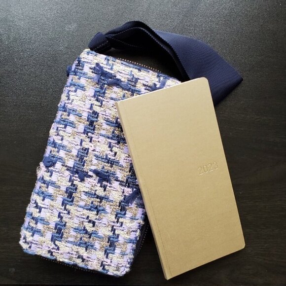 Hobonichi Malhia Kent Mauve Tweed Weeks Cover 2023 - Picture 14 of 16